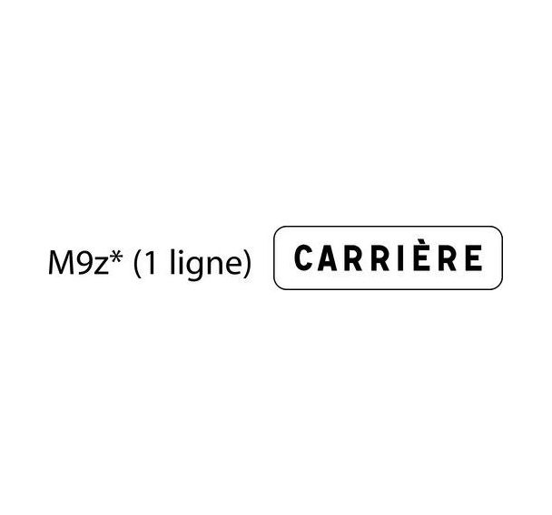 Panonceau pour panneaux de signalisation type AB3A - M9z