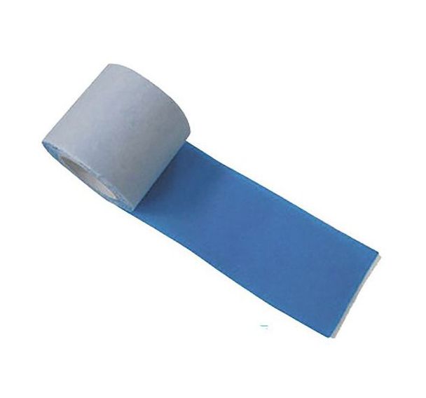 Pansement auto-adhésif bleu détectable 4,5 m x 6 cm