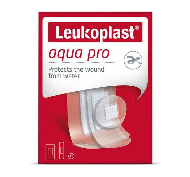 Pansement étanche transparent - Leukoplast - Lot de 20