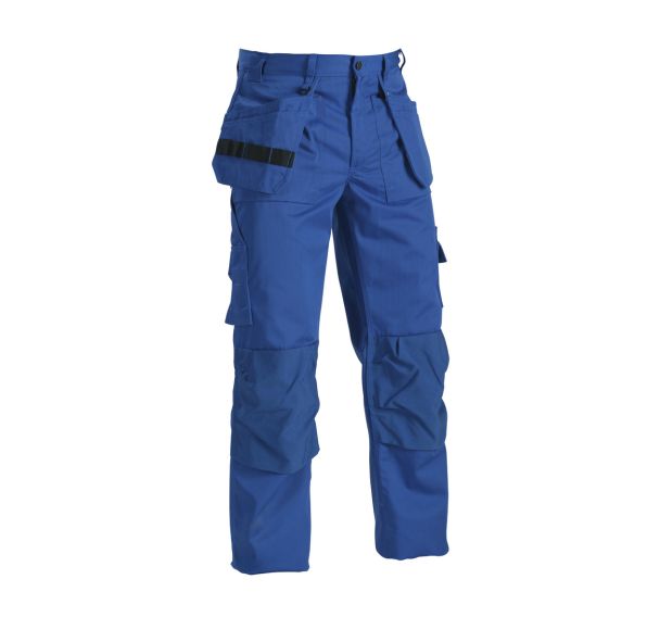 Pantalon Artisan 1530 - Bleu Roi - Coutures visibles - Blaklader