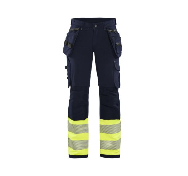 Pantalon artisan fluo à stretch 4D pour femme - Blåkläder