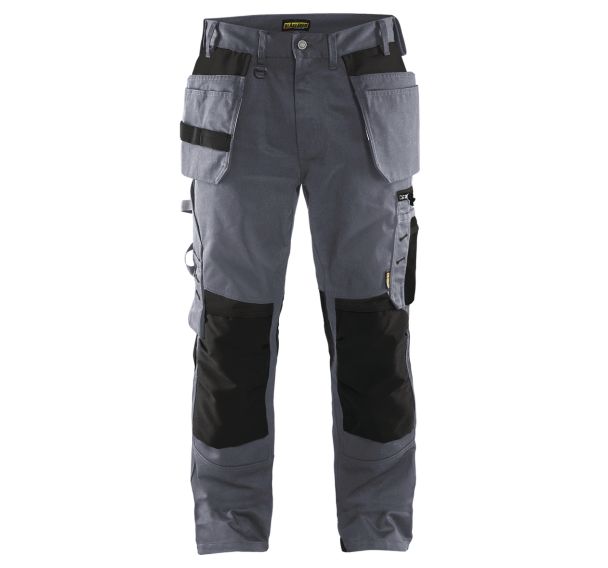 Pantalon artisan gris/noir