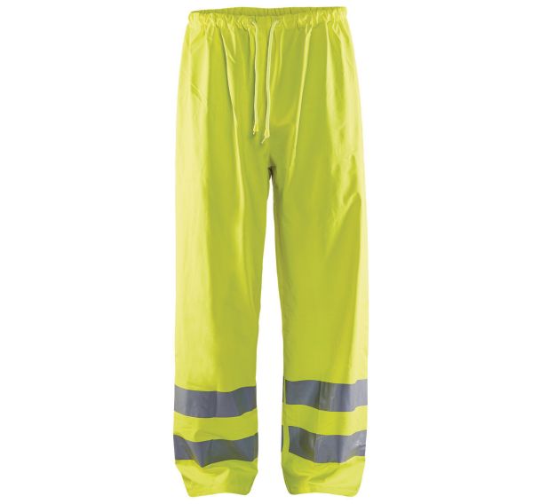 Pantalon de pluie haute visibilité niveau 1 fluorescent