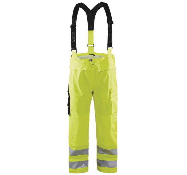 Pantalon de pluie haute visibilité niveau 3 fluorescent