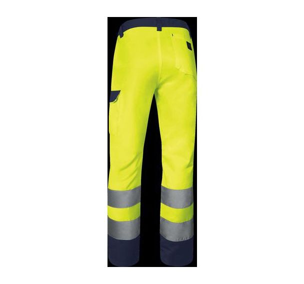 Pantalon haute visibilité Classe 2 - Jaune Bleu Marine - Delta Plus