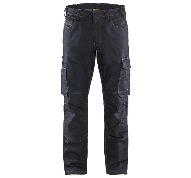 Pantalon services denim/stretch 2D marine