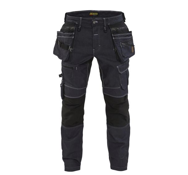Pantalon x1900 artisan stretch 2D marine/noir