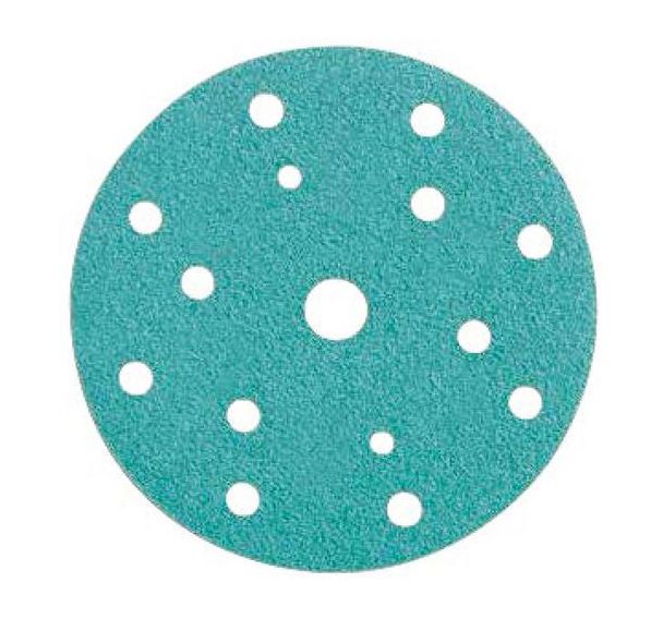 Papier abrasif Green ⌀150mm - Lot de 100 - Rodac