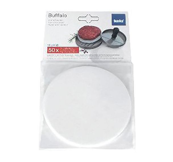 Papier anti adhésif burger Buffalo diam 11cm sachet de 50