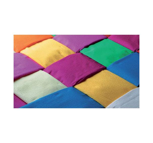 Papier crépon déco ignifugé 2,50 m x 0,50 m.