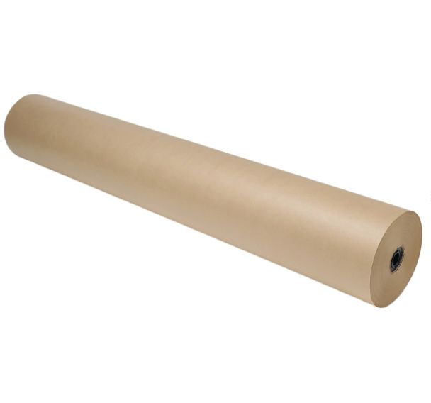 Papier kraft - Naturel - Rouleau - 90 g/m² - Manutan Expert