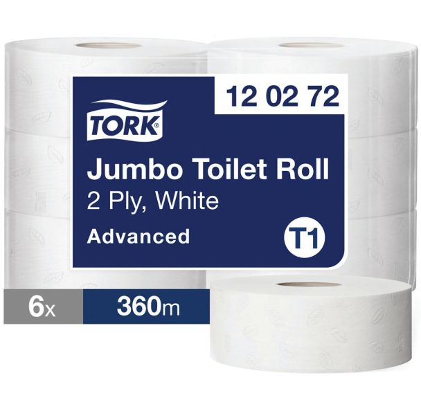 Papier toilette Mini et Maxi Jumbo Tork Advanced