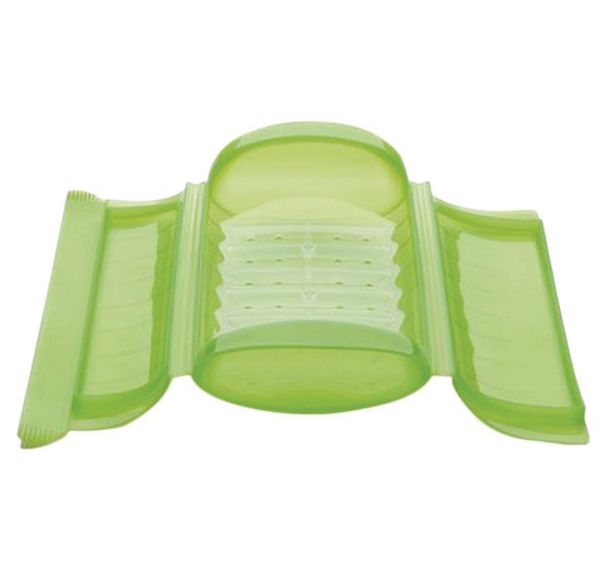 Papillote en silicone Verte + grille - 3/4 personnes - Lekue