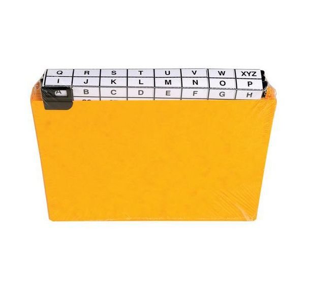 Paquet 24 guides alphabétiques à onglet pour fiche 148x210mm