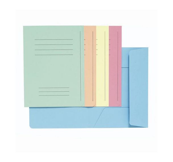 Paquet de 50 chemises imprimées à rabats - Exacompta