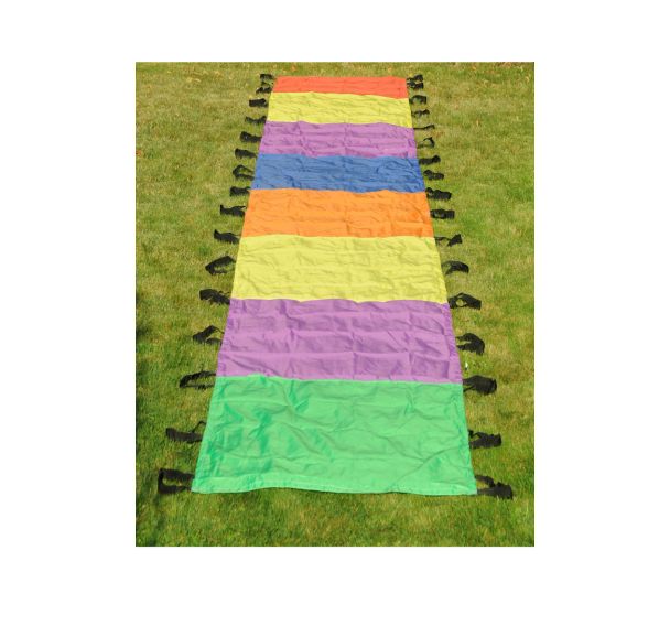 Parachute chenille 8M x 1M 34 poignées