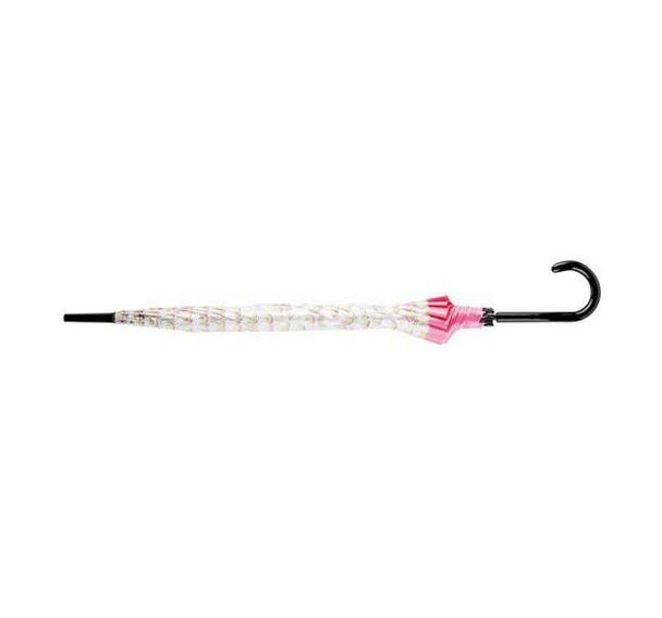 Parapluie long automatique transparent