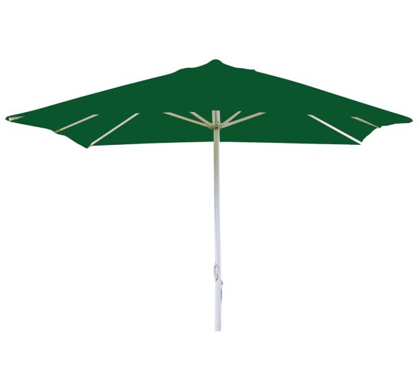 Parasol 3 x 3 m mât alu toile polyester - GARBAR
