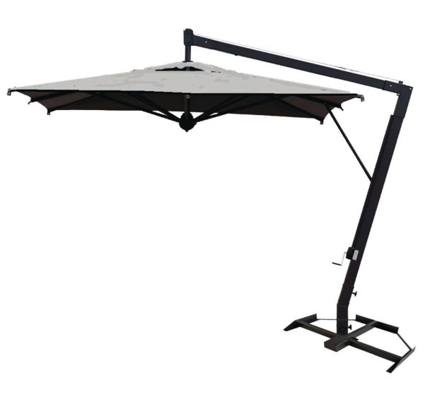 Parasol Leonardo Braccio 3,5 x 3,5 m sans volant Scolaro