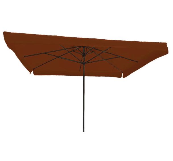 Parasol Leonardo télescopique 3 x 4 m avec volant Scolaro