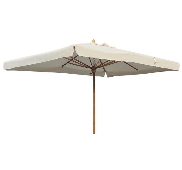Parasol Palladio standard 3 x 4 m avec volant Scolaro