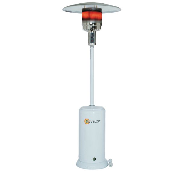 Parasol chauffant en inox - Gaz propane - Brasilia Mi