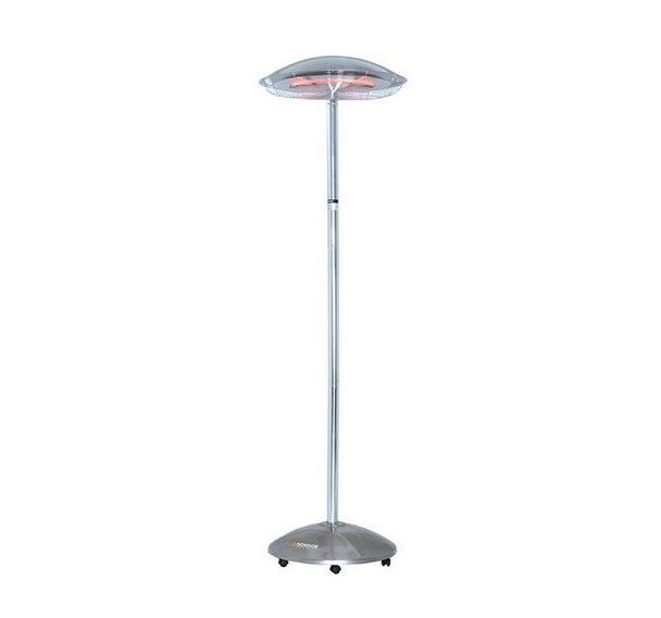 Parasol chauffant mobile électrique