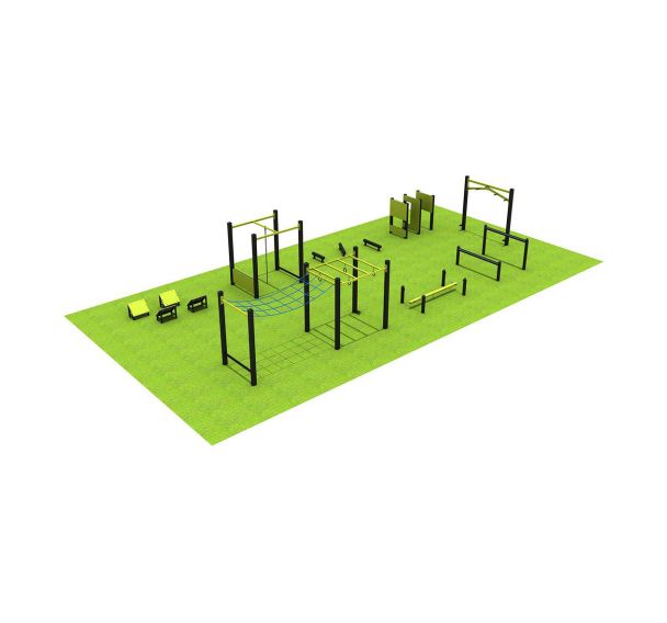 Parcours ninja complet