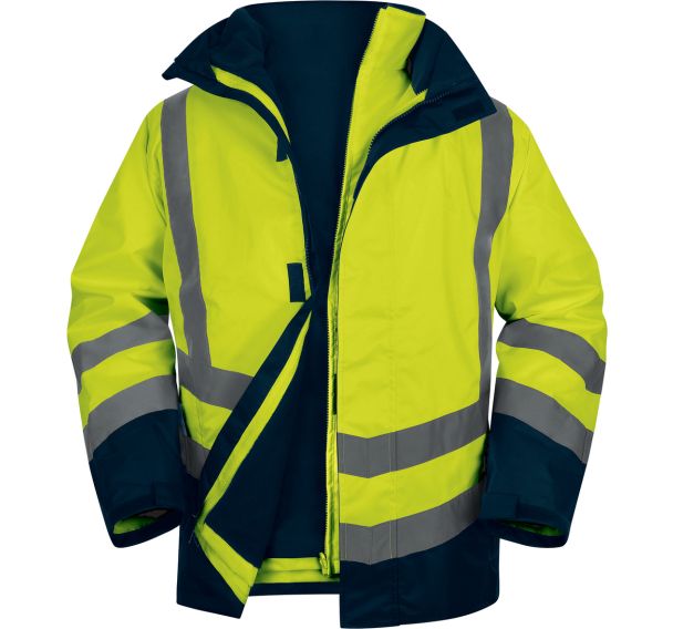 Parka Haute Visibilite 5 en 1  OPTIMUM3 - Delta Plus