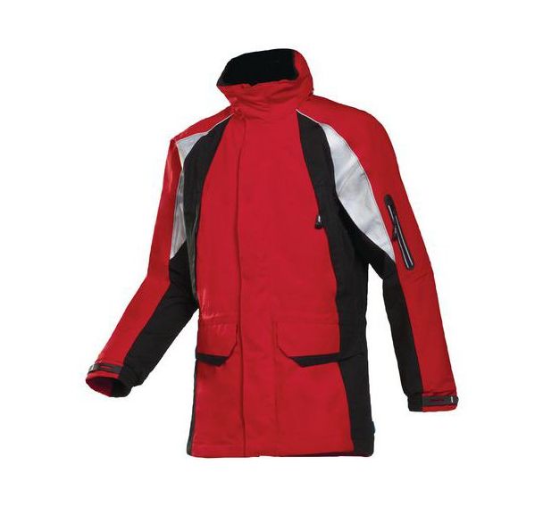 Parka de travail Thornhill - Rouge/noir - Taille : M