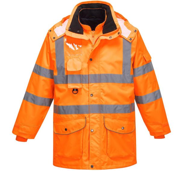 Parka haute-visibilité 7-en-1 Traffic RT27 - Portwest