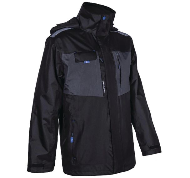 Parka noire et grise Wani - Coverguard