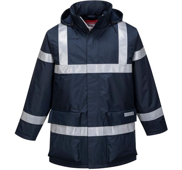 Parka résistant flamme antistatique Bizflame S785 - Portwest