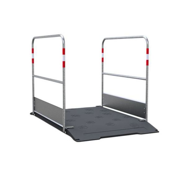 Passerelle en plastique