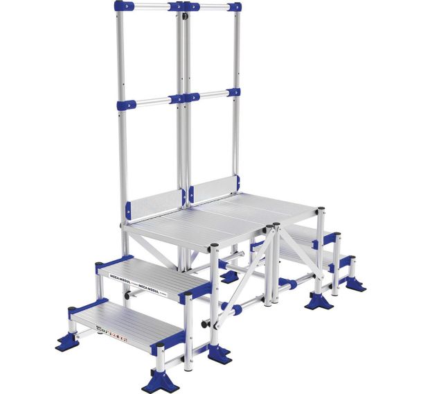 Passerelle fixe Meca Modul - 1 garde-corps - Tubesca-Comabi