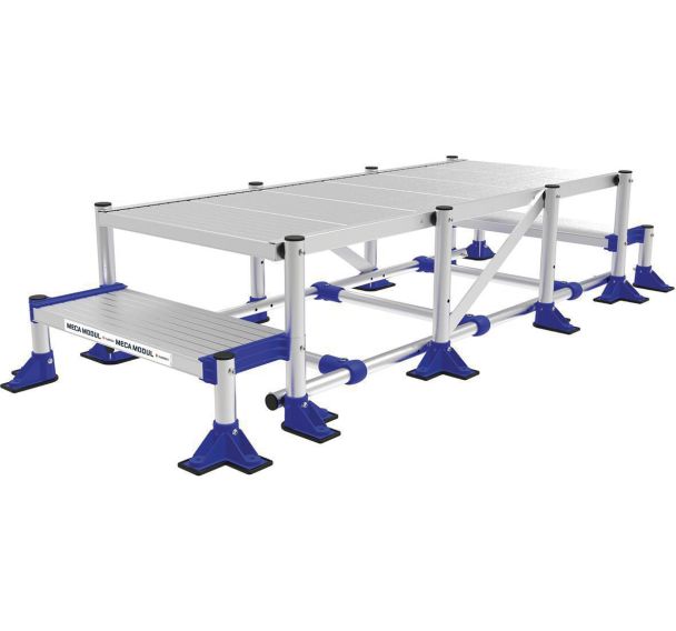 Passerelle fixe Meca Modul - Sans garde-corps - Tubesca-Comabi