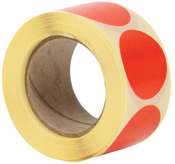 Pastille adhésive amovible en rouleau ø35mm - Manutan Expert