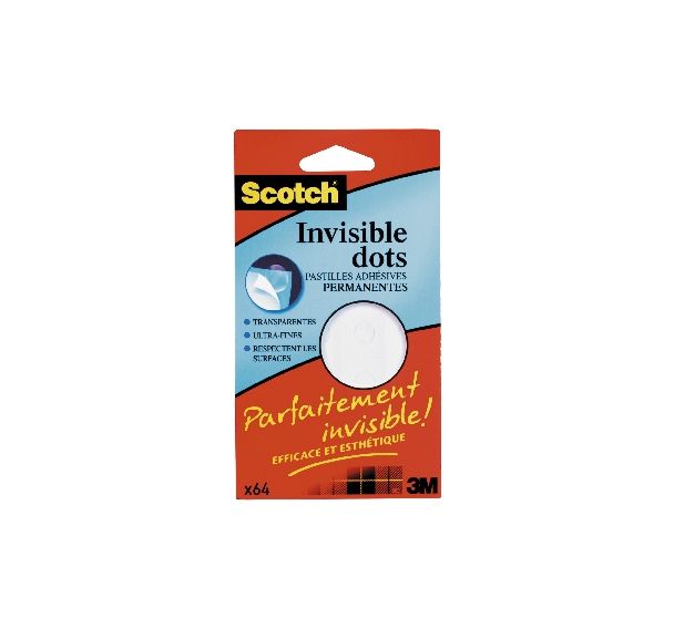 Pastille de fixation - Double face - 64 pastilles