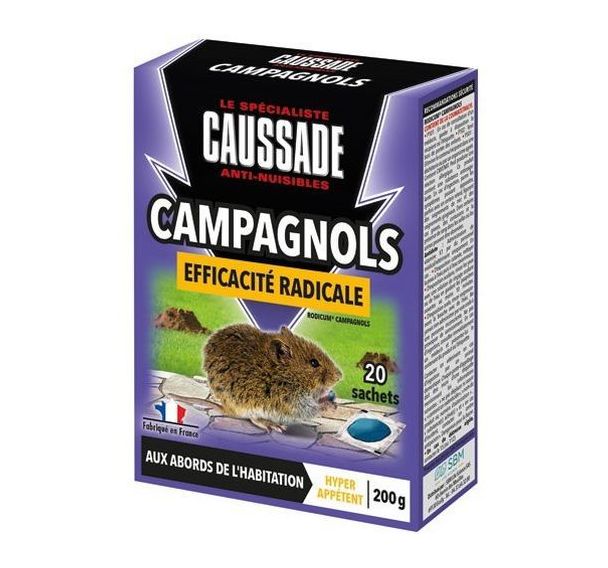Pâte appât campagnol éfficacité radicale - 400g
