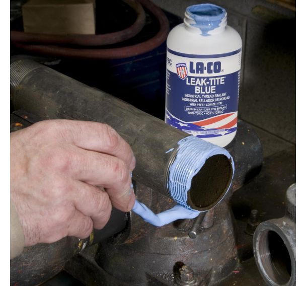Pâte d'étanchéité au PTFE Leak-Tite Blue 118 mL Applicateur