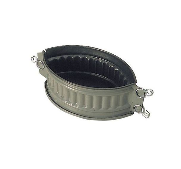 Pâté ovale à côtes avec fond Exopan® Matfer
