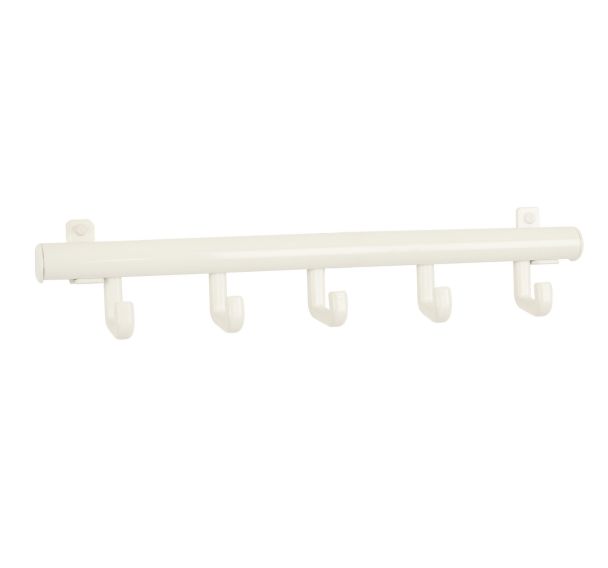 Patère Techno 5 blanc V-Part