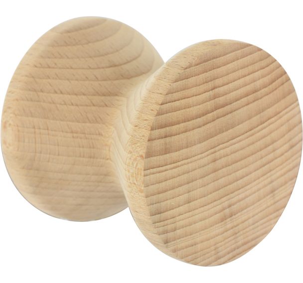 Patère bois Papillon - 80x80mm