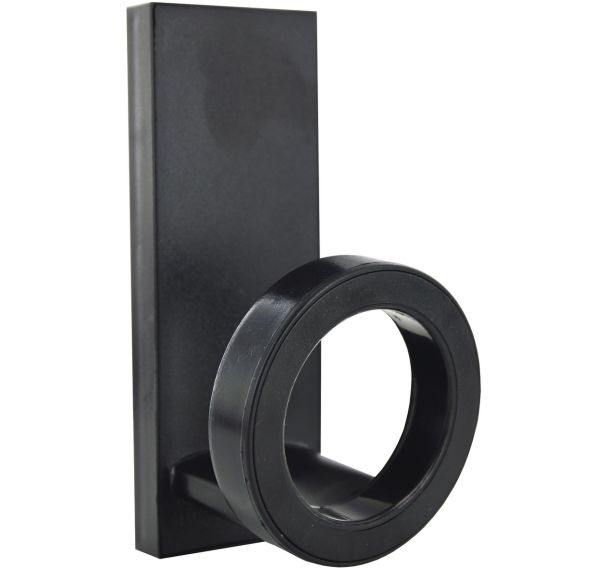 Patère magnétique noir-51x131,5x60mm