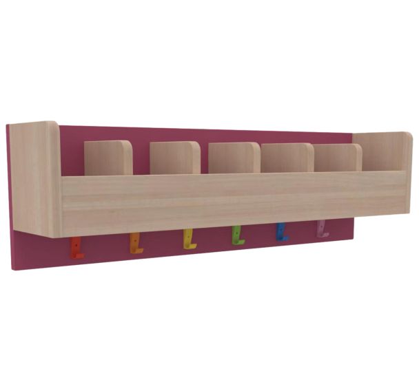 Patères murales avec casier Filou - Manutan Expert