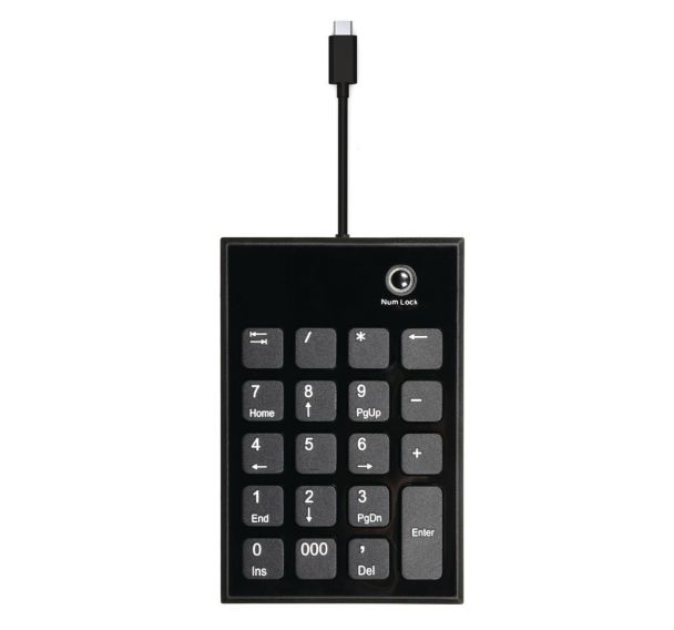 Pavé numérique filaire USB type C