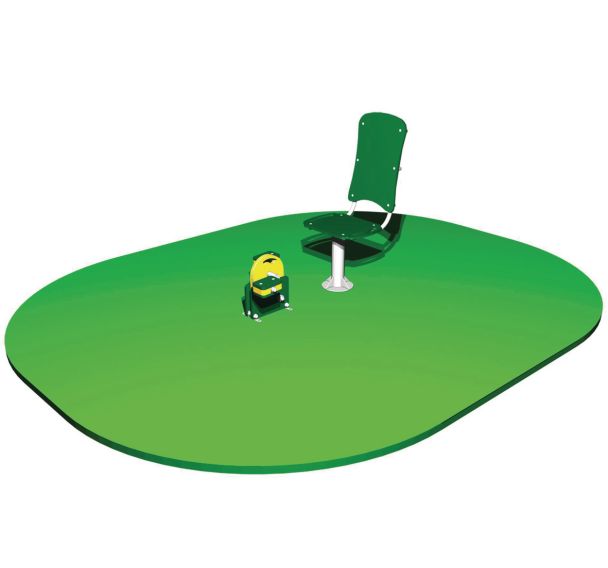 Pédalier + assise - fixation platines