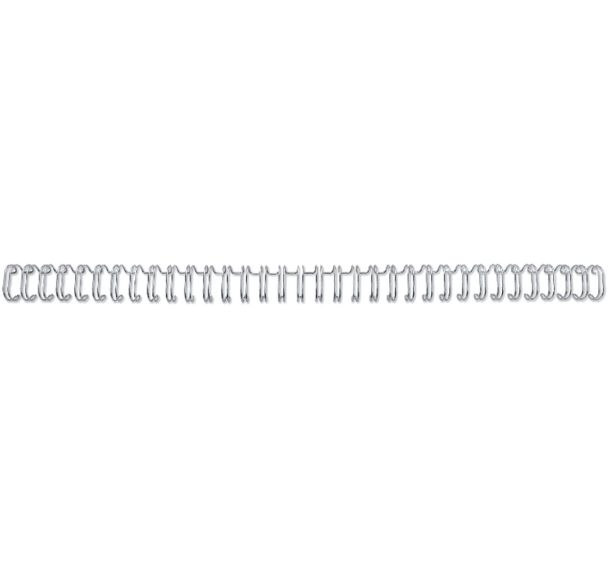 Peignes métalliques GBC WireBind Argent