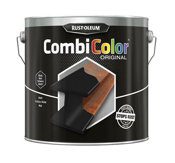 Peinture Antirouille CombiColor Noir Mat