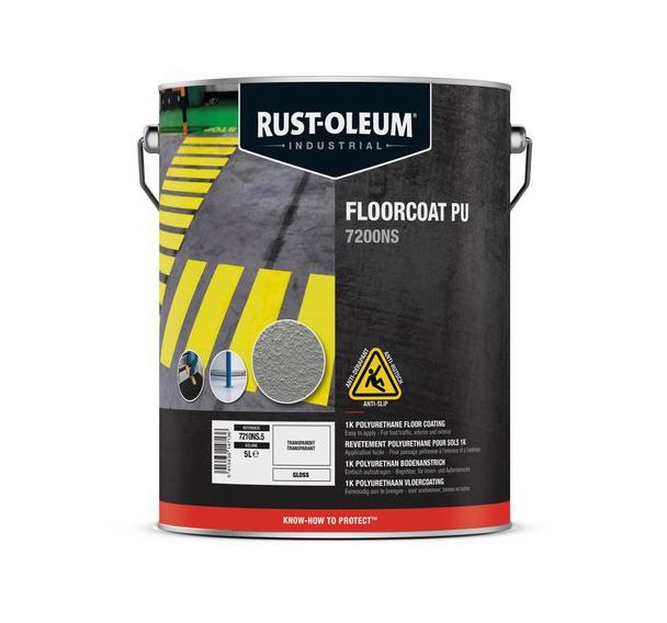 Peinture antidérapante 7200NS Floorcoat PU - Rust Oleum